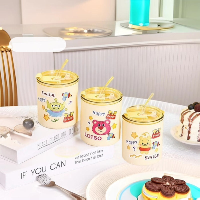 Cute Cartoon Glass Cups