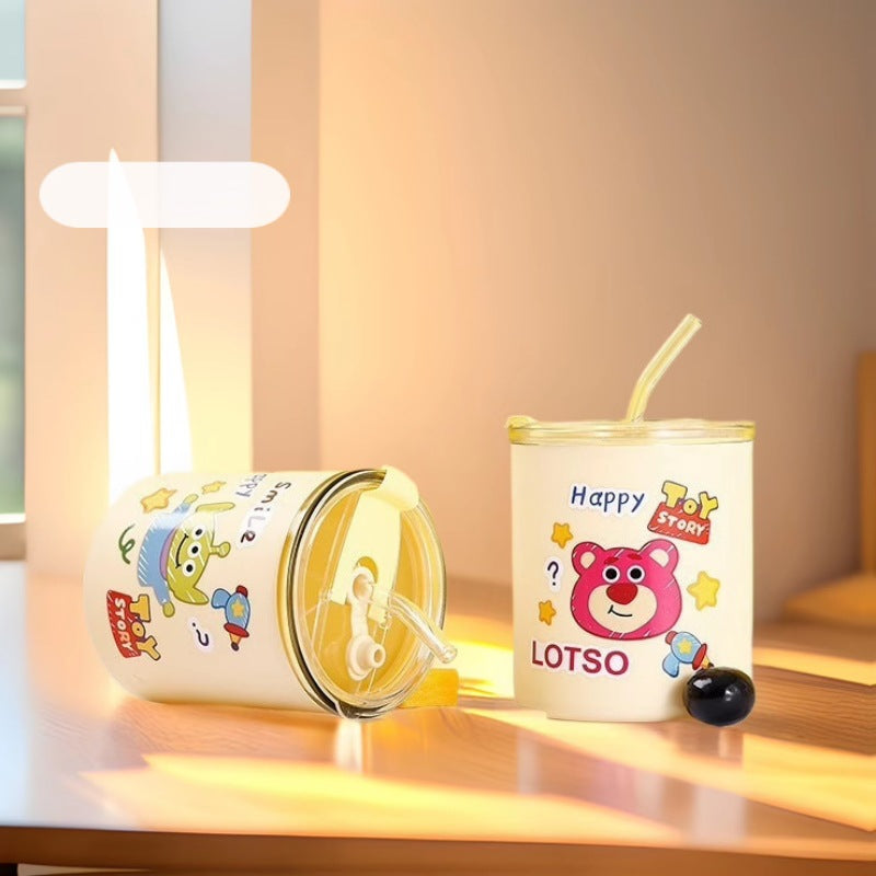 Cute Cartoon Glass Cups
